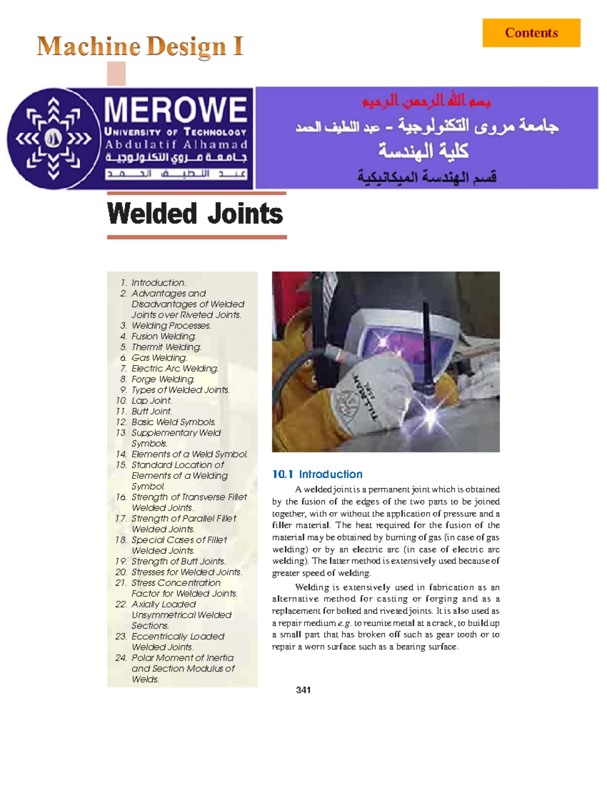 Comprehensive Guide on Welded & Screwed Joints in Machine Design - Studocu