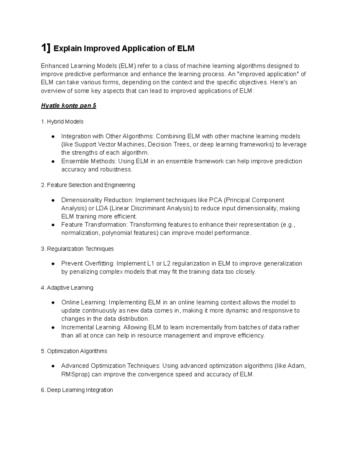 Improved Applications of ELM in Machine Learning | NNFS Study Notes ...