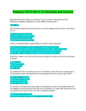 Postoperative care - lecture notes - Chapter 20: Nursing Management ...