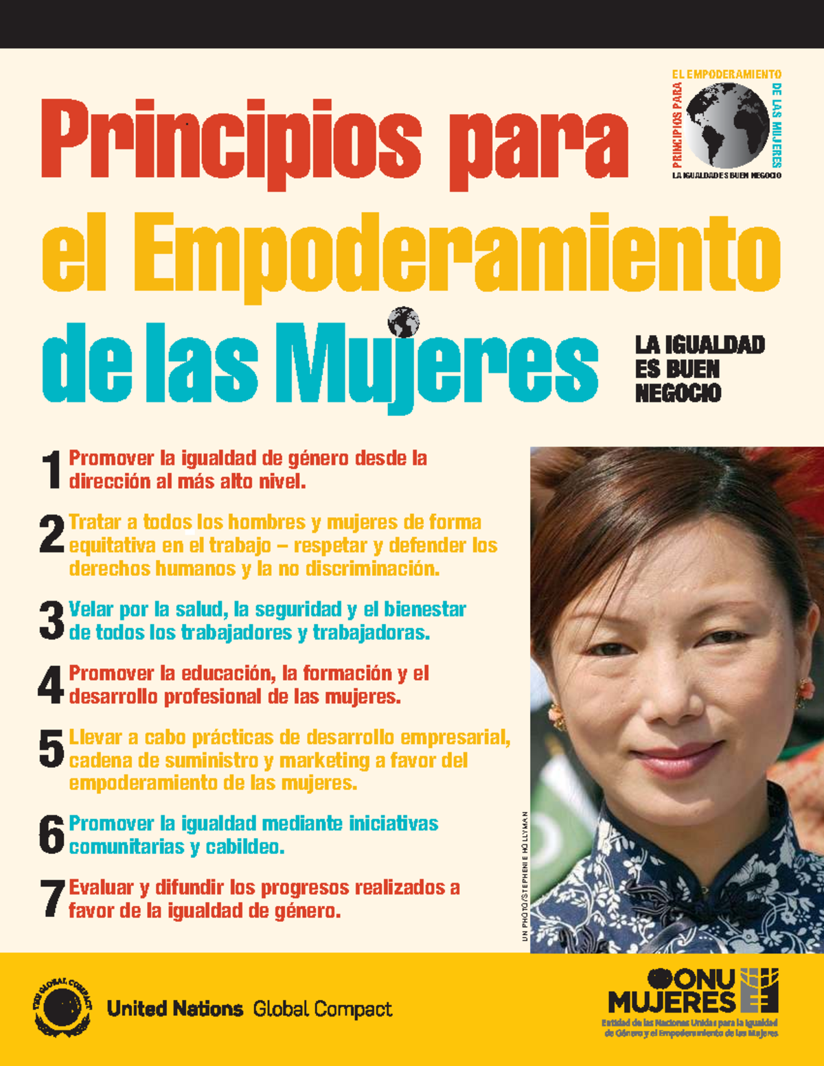 Principios para el Empoderamiento de las Mujeres: La Igualdad es Buen ...