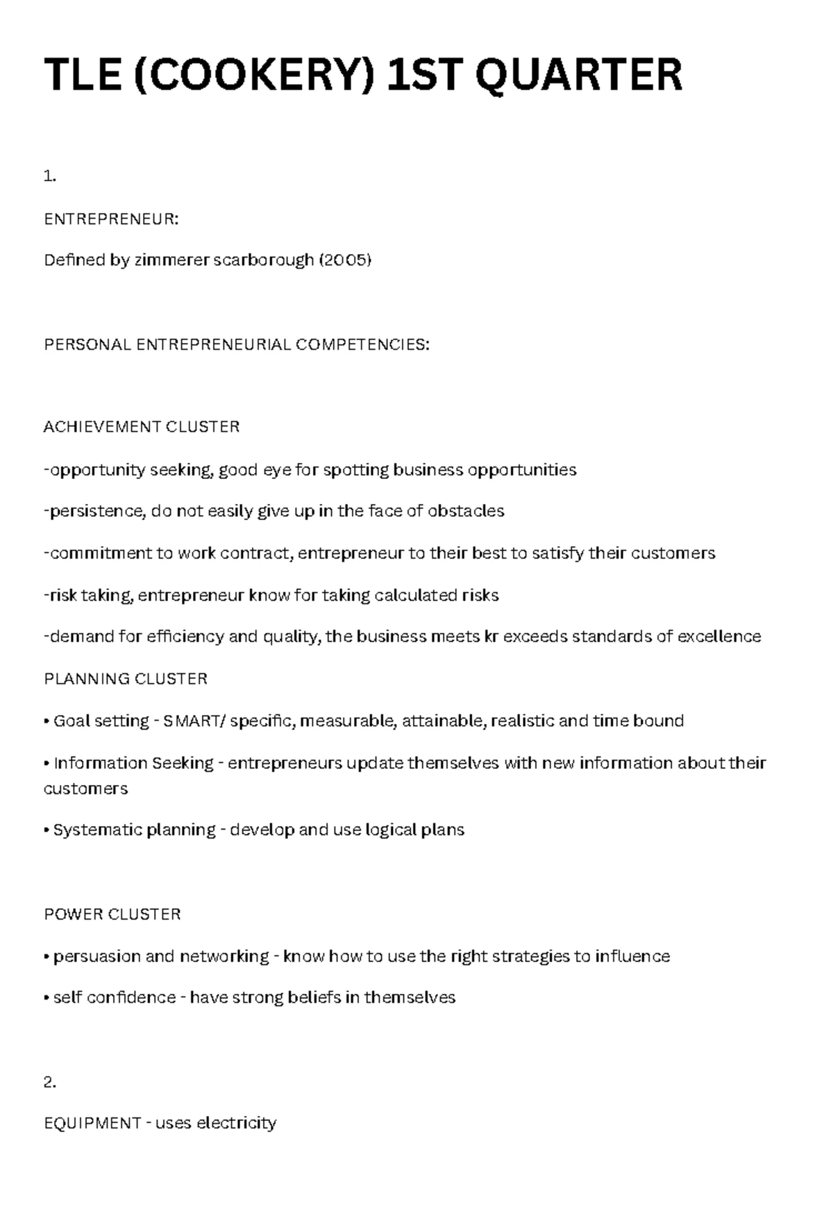 FBS-LHT GRADE 11 COOKERY Home Task: Table Reservations & Service Prep ...