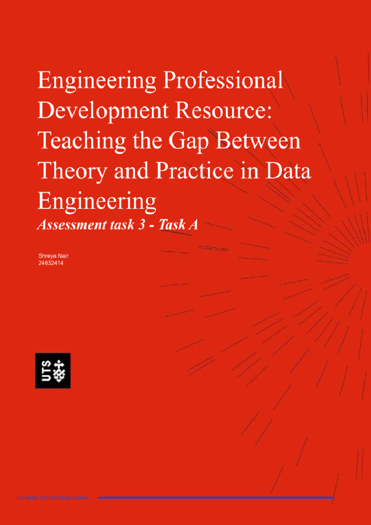 UTS Case Studies: Bridging Theory and Practice in Data Engineering ...