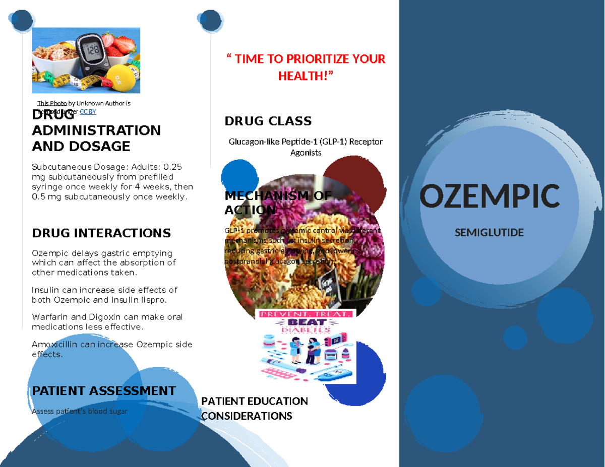 semaglutide patient education pdf Ozempic (Semaglutide) Patient Education & Drug Information Guide