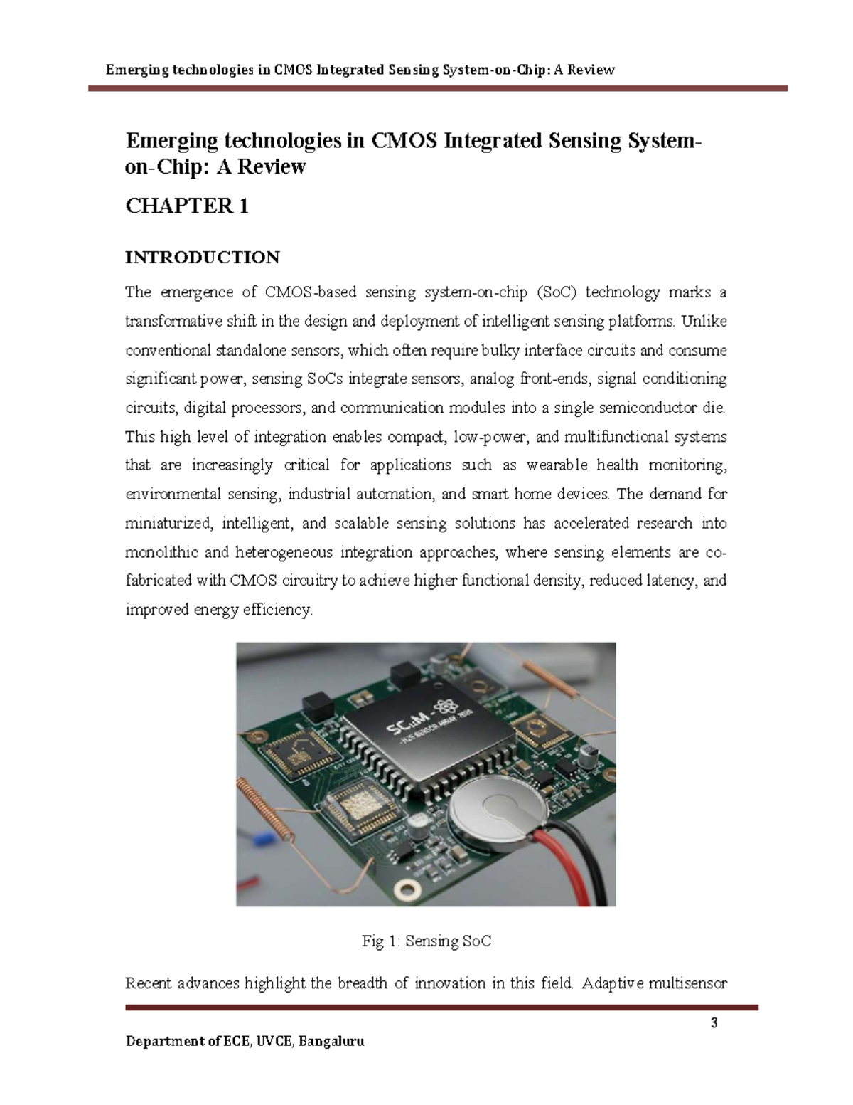 Emerging Technologies in CMOS Integrated Sensing: A Comprehensive ...