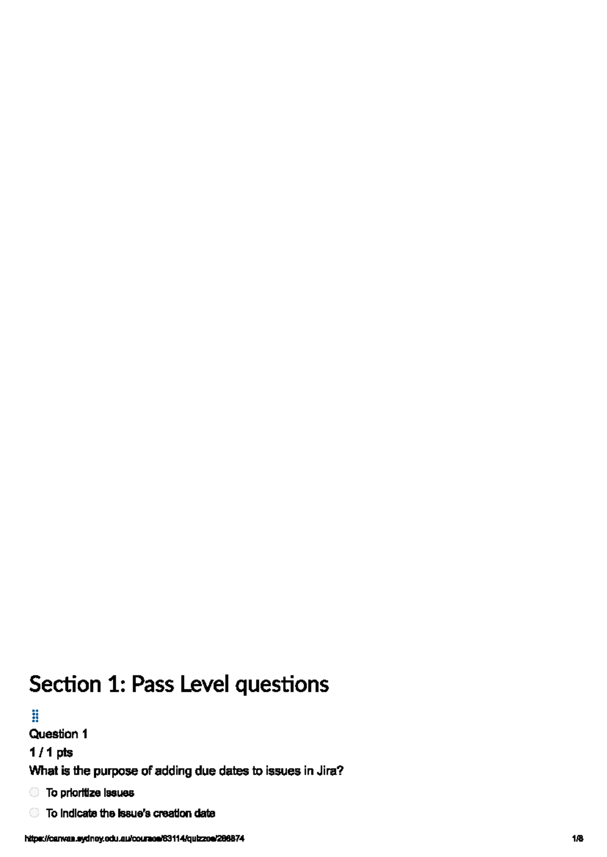 Knowledge Foundations: Week 7 Quiz: Computing 1A Professionalism - Studocu