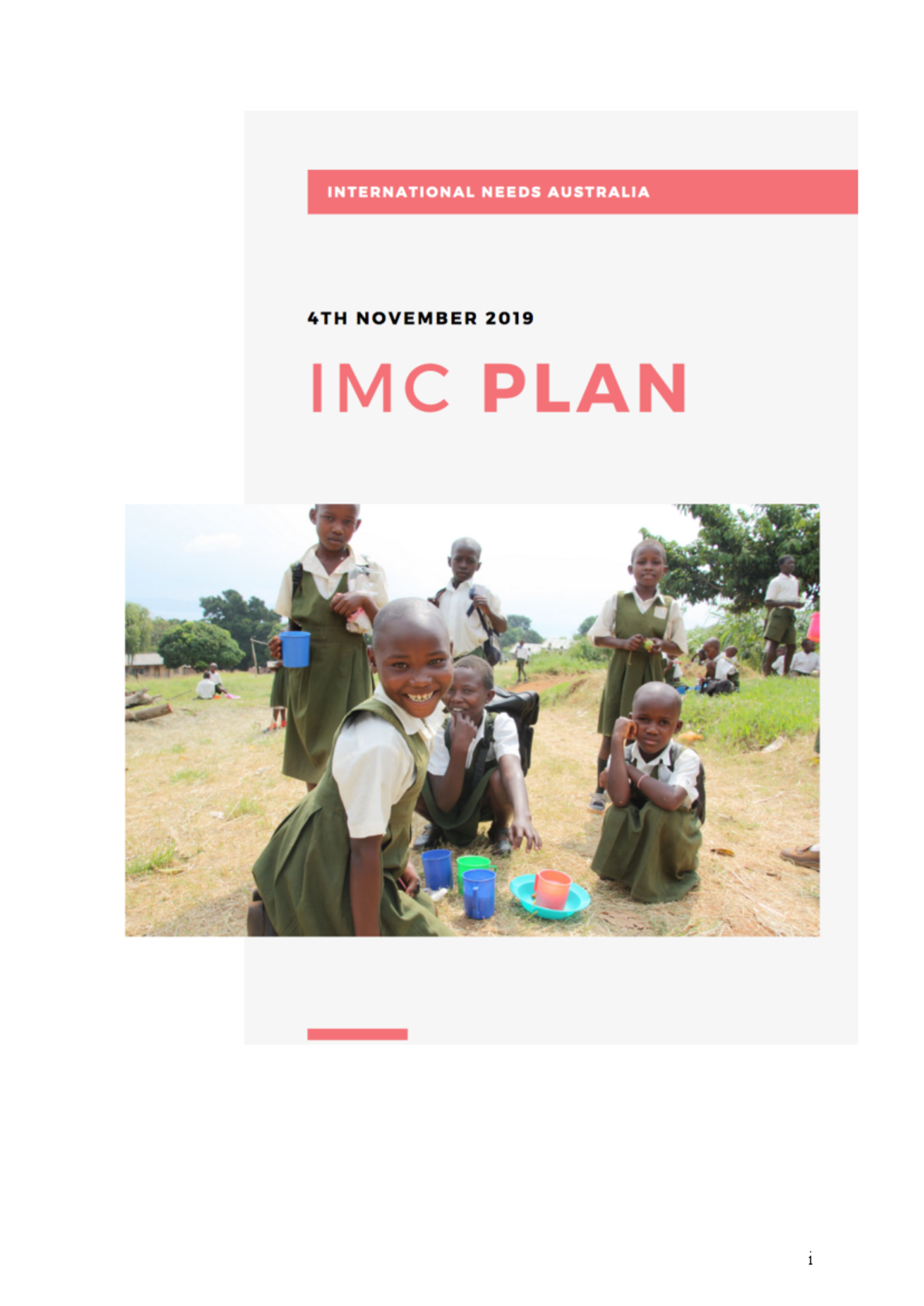 IMC PLAN Exemplar - i ii Executive Summary This paper discusses an ...