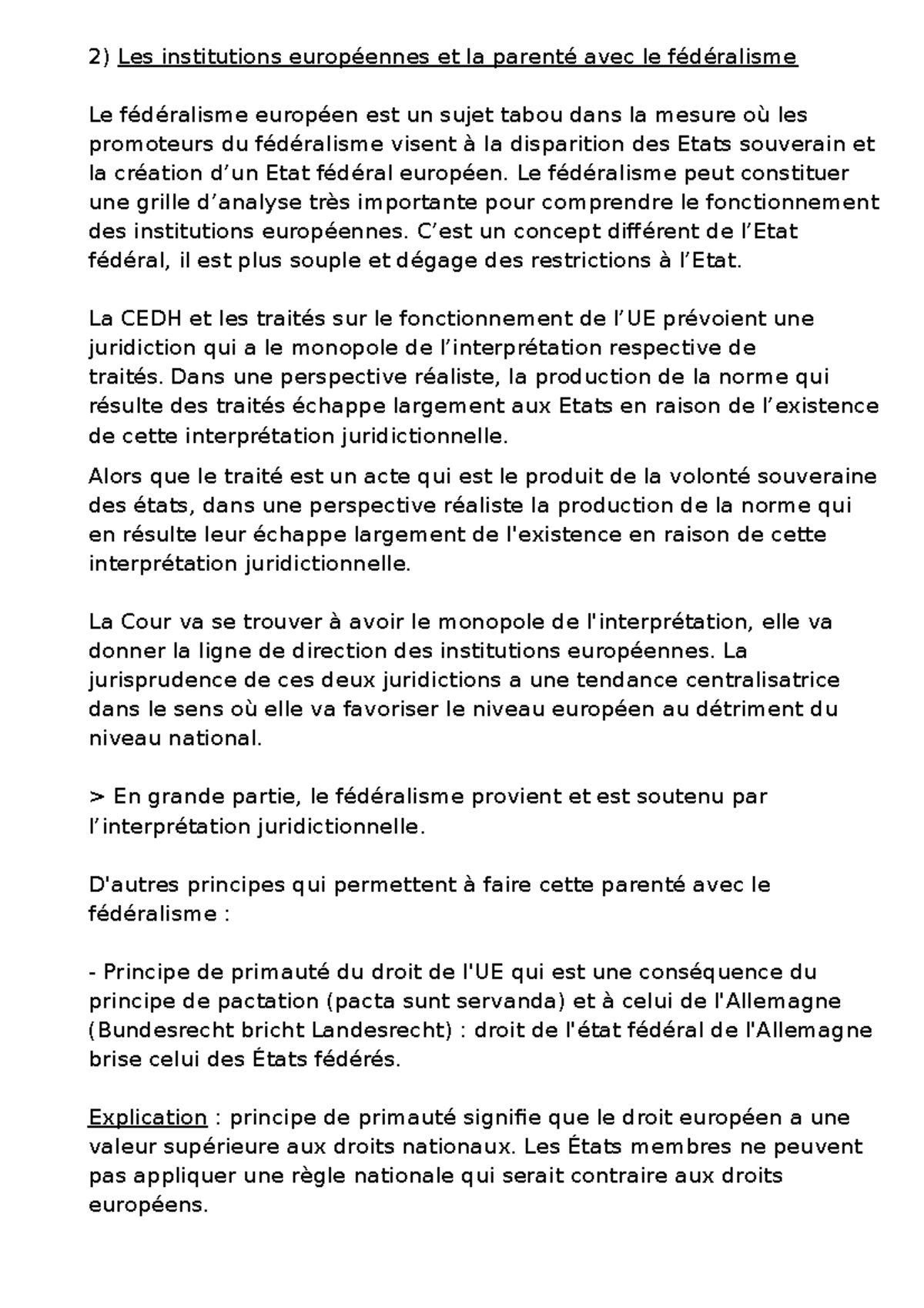 3. Notes prises sur Notes Partagées - Les institutions européennes et ...