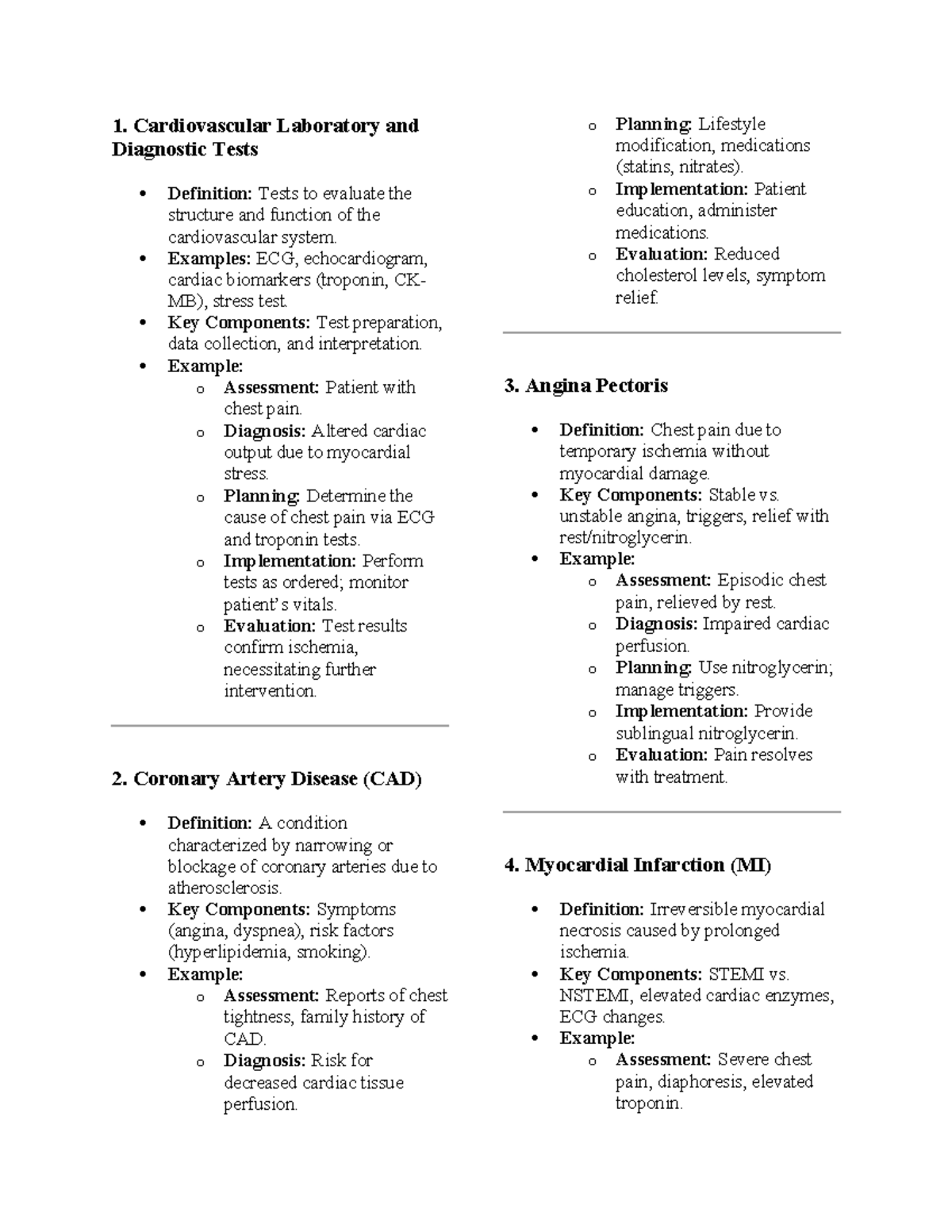 Oral Revalida Reviewer for Cardiovascular and Respiratory Disorders ...