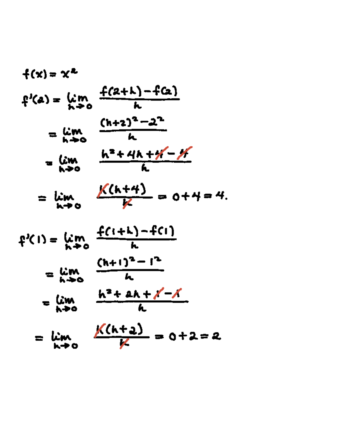 MATH 241 Chapter 3 Differentiation Notes and Homework Solutions - Studocu