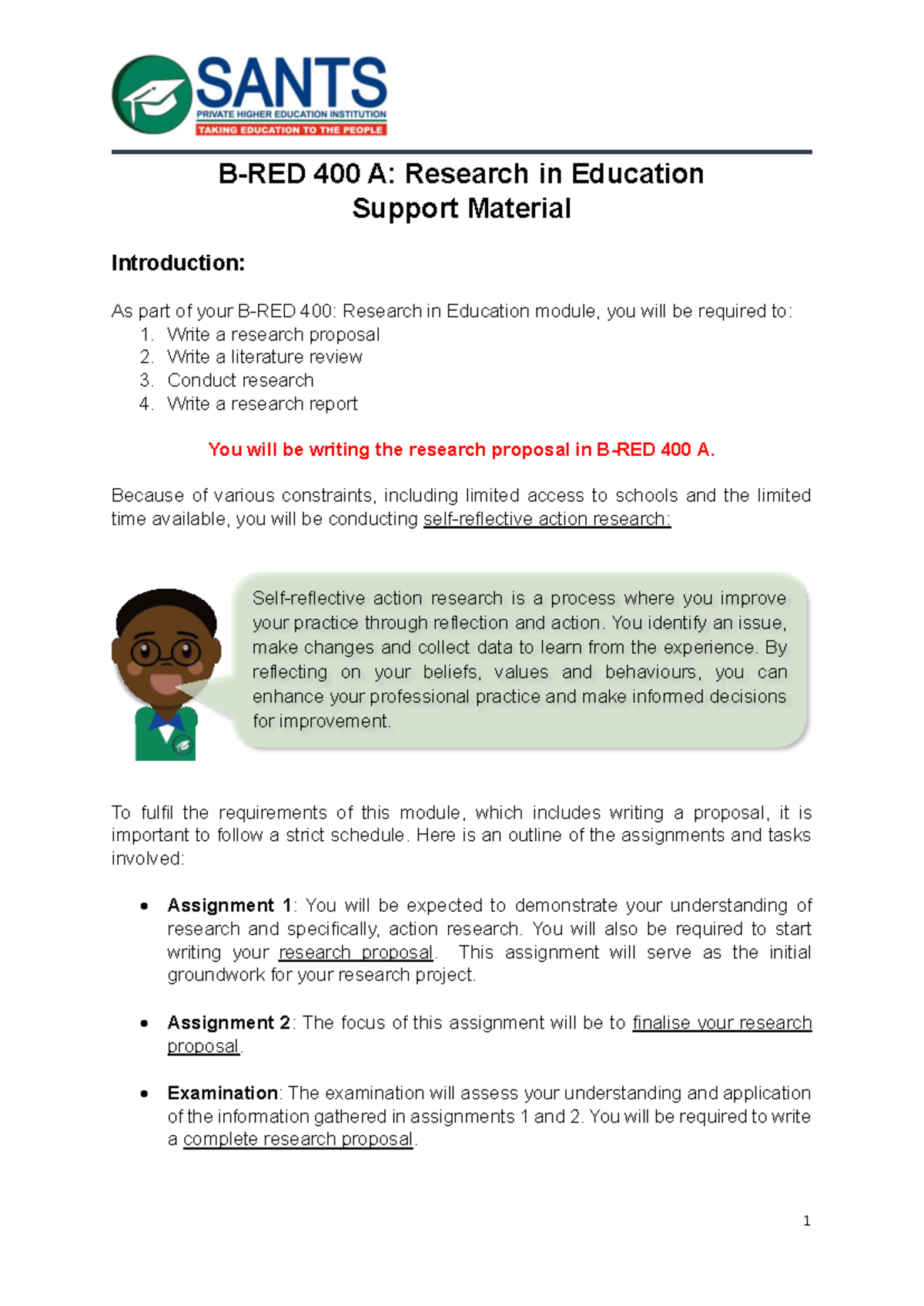 Improvement Plan for Classroom Management in B-RED 400 A - Studocu