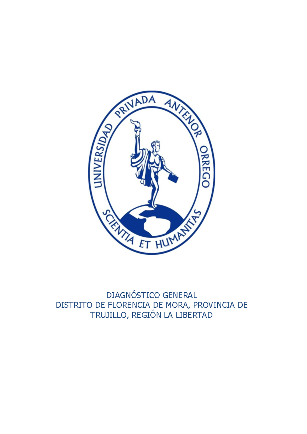 Diagnóstico General del Distrito de Florencia de Mora - La Libertad - Document Preview