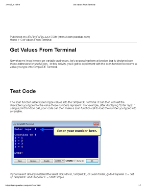 Decision Chain in C Programming - Propeller C Course (Final Exam ...