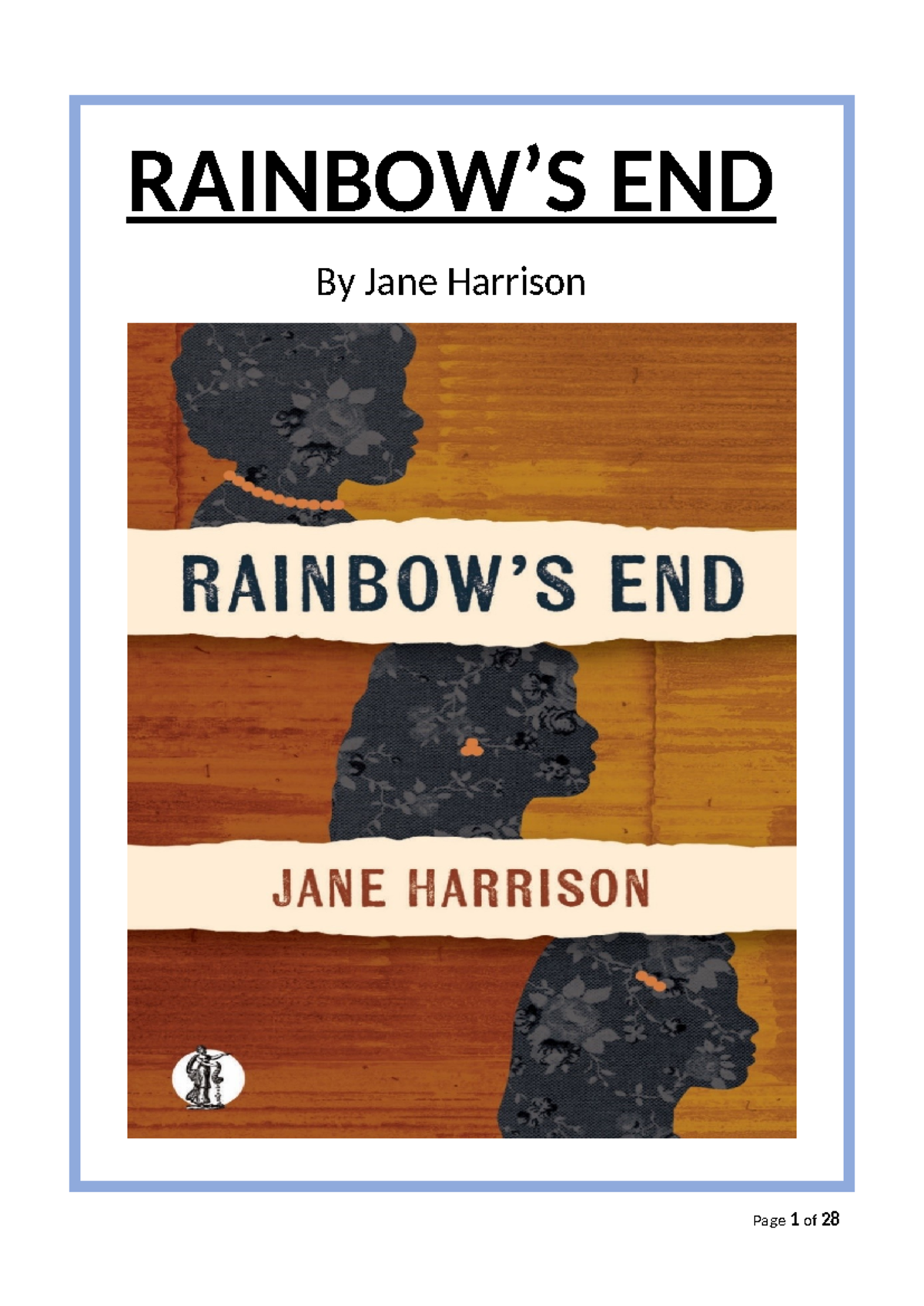 U3 Rainbow's END Essay Writing Guide 2026 - Studocu