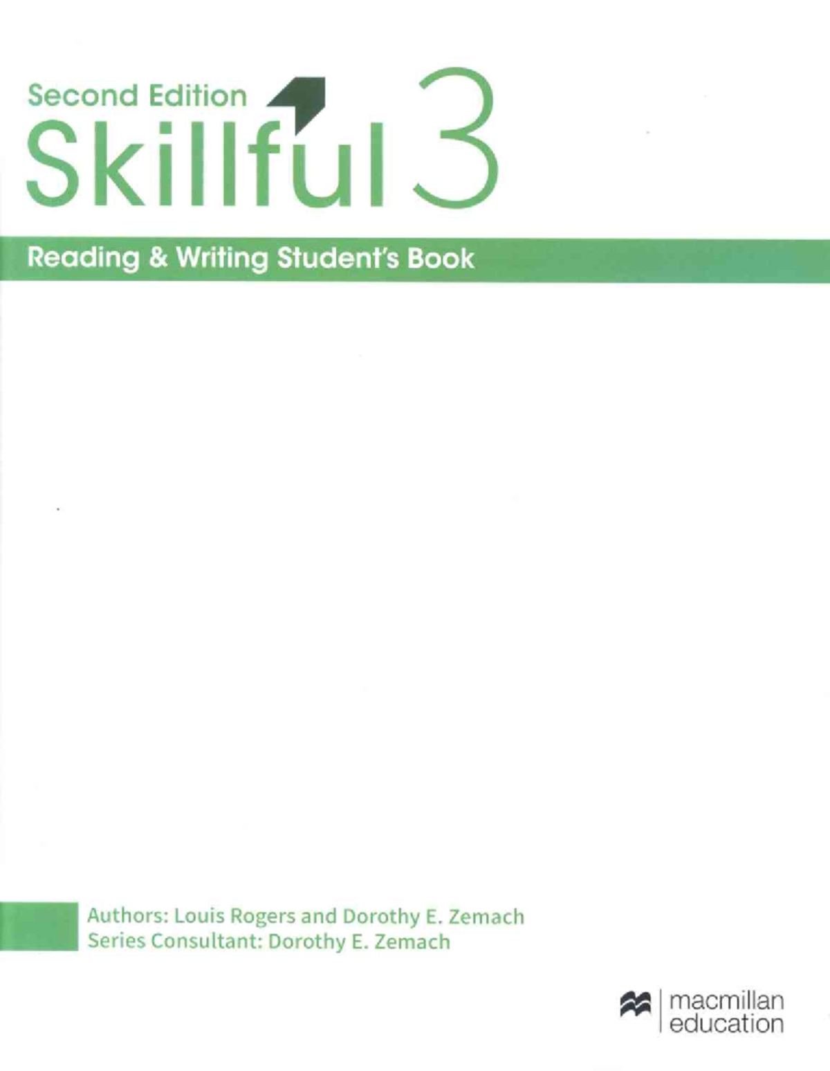 Skillful 2nd Ed Level 3 Reading & Writing Students Book - Document Preview
