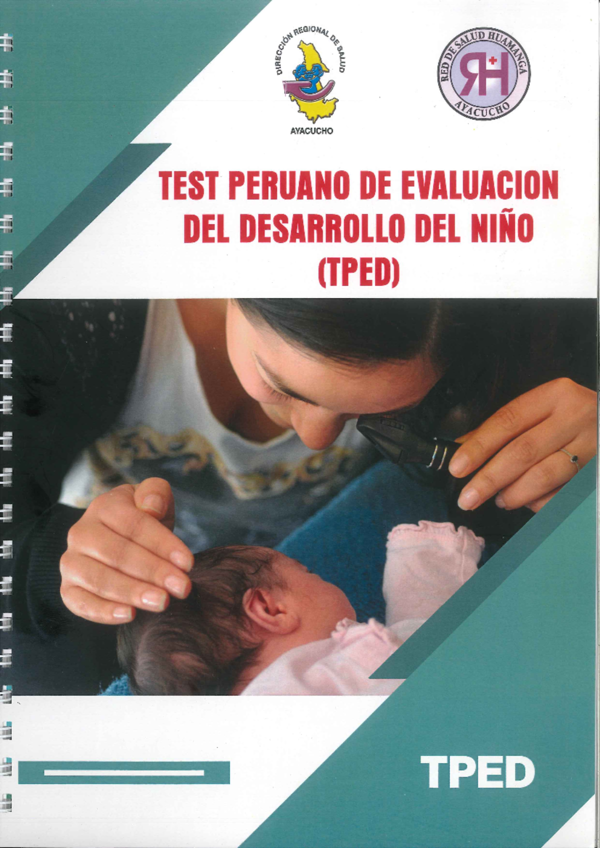 Test Peruano de Evaluación del Desarrollo del Niño (TPED) - Guía ...