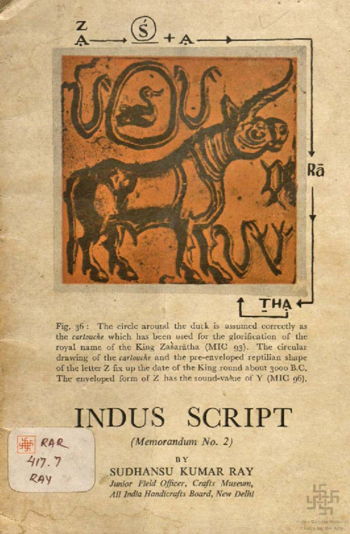 Indus Script Analysis: Memorandum No. 2 (MIC 93) - Studocu