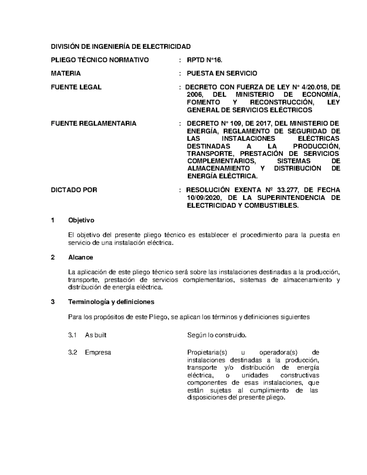 RPTD 11: Normas Técnicas para Líneas de Alta y Extra Alta Tensión en ...