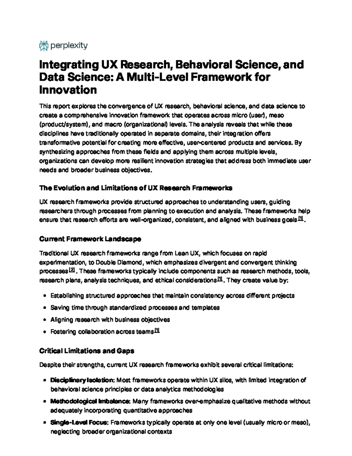 Integrating UX Research, Behavioral Science, and Data Science: A New ...