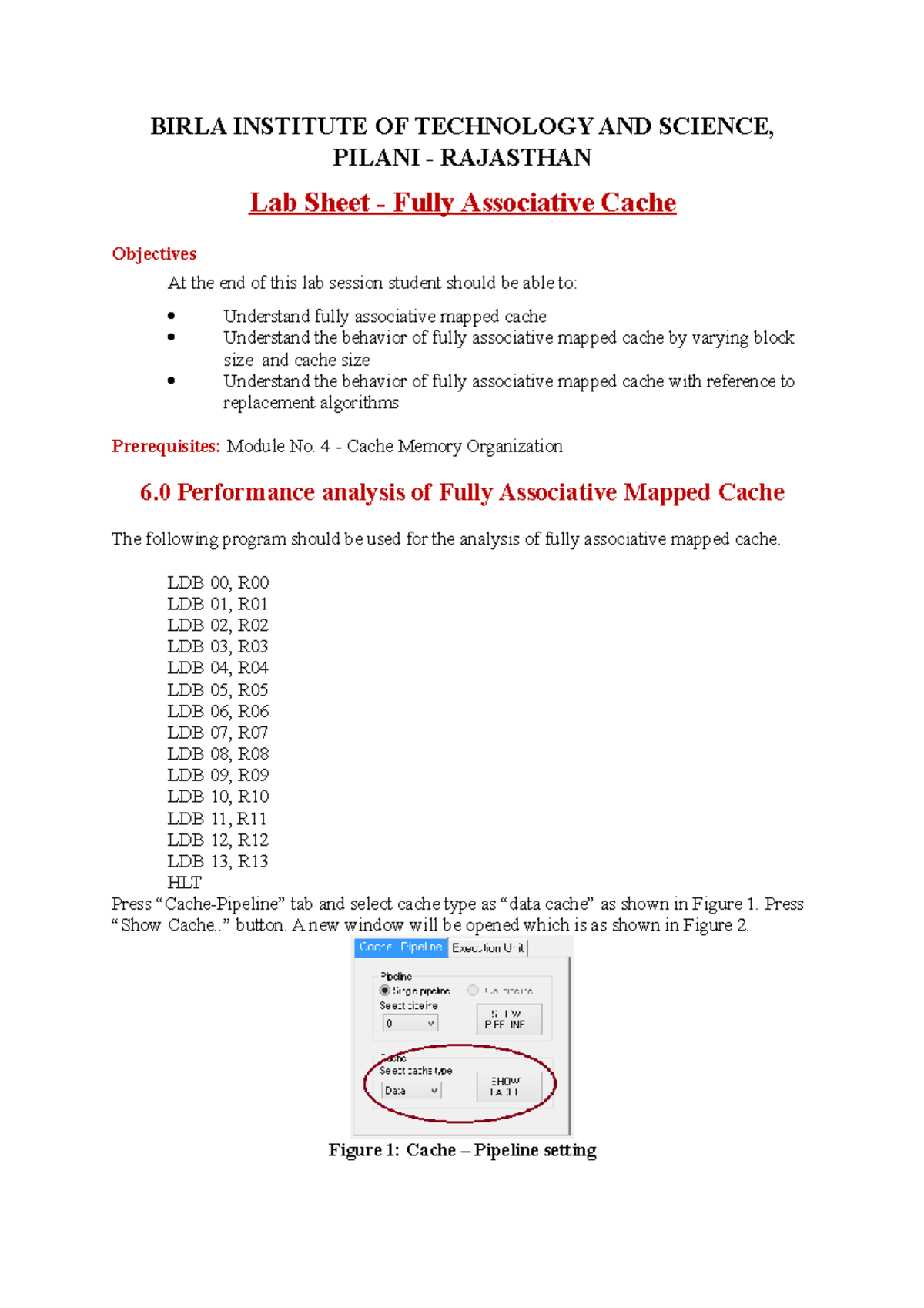 LAB Sheet 3 2@d8188f06e2f7 - BIRLA INSTITUTE OF TECHNOLOGY AND SCIENCE ...
