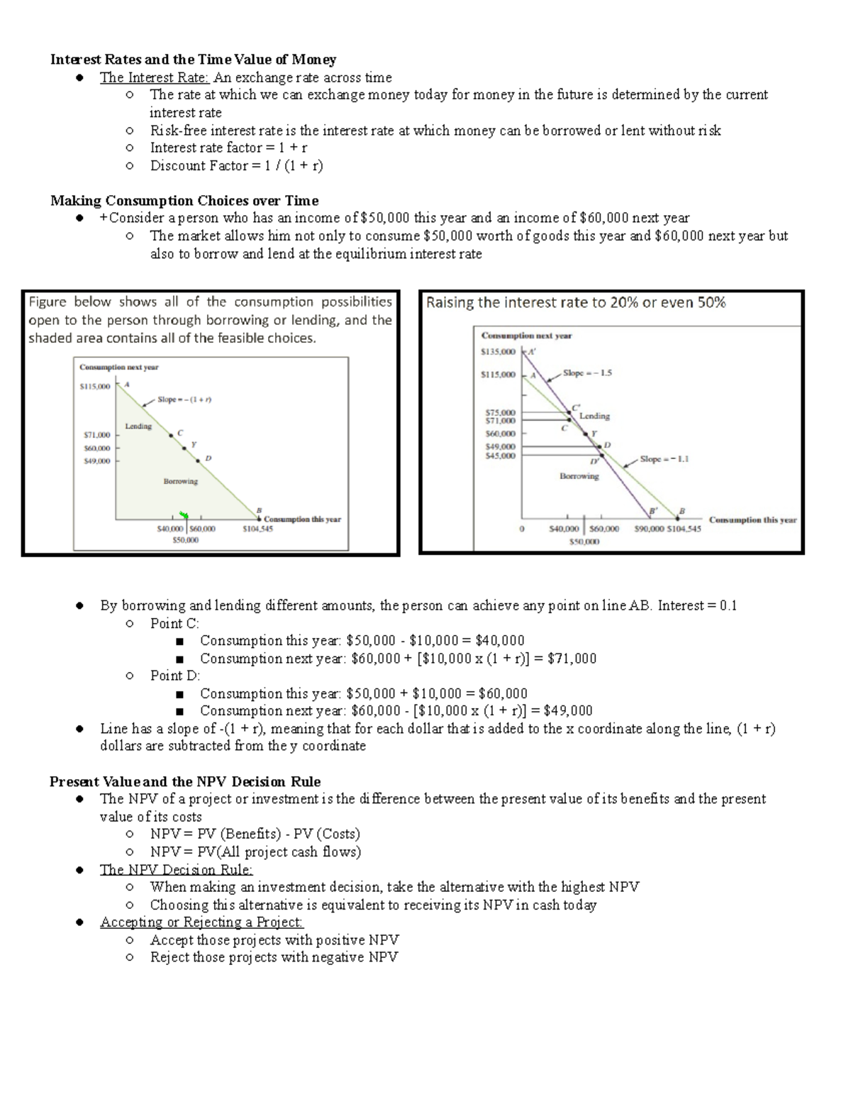 Lecture 2 - . - Interest Rates and the Time Value of Money The Interest ...