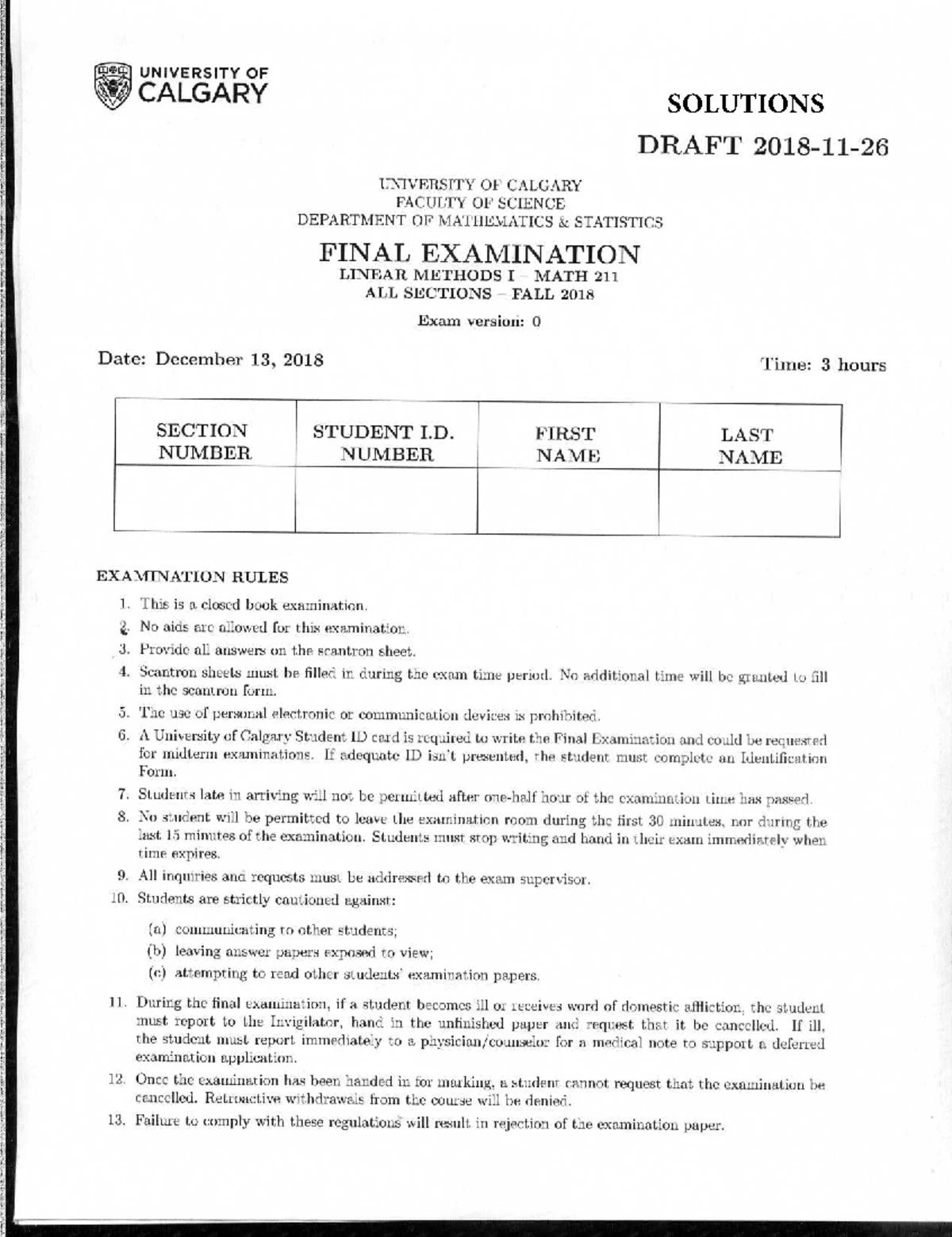 Old Midterm 2 Solutions (F2021) Written Exam Key - Studocu