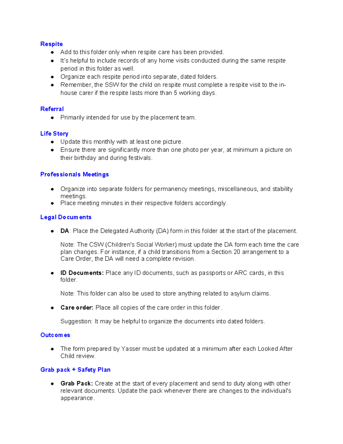 Files - 2024 - File system - Respite Add to this folder only when ...
