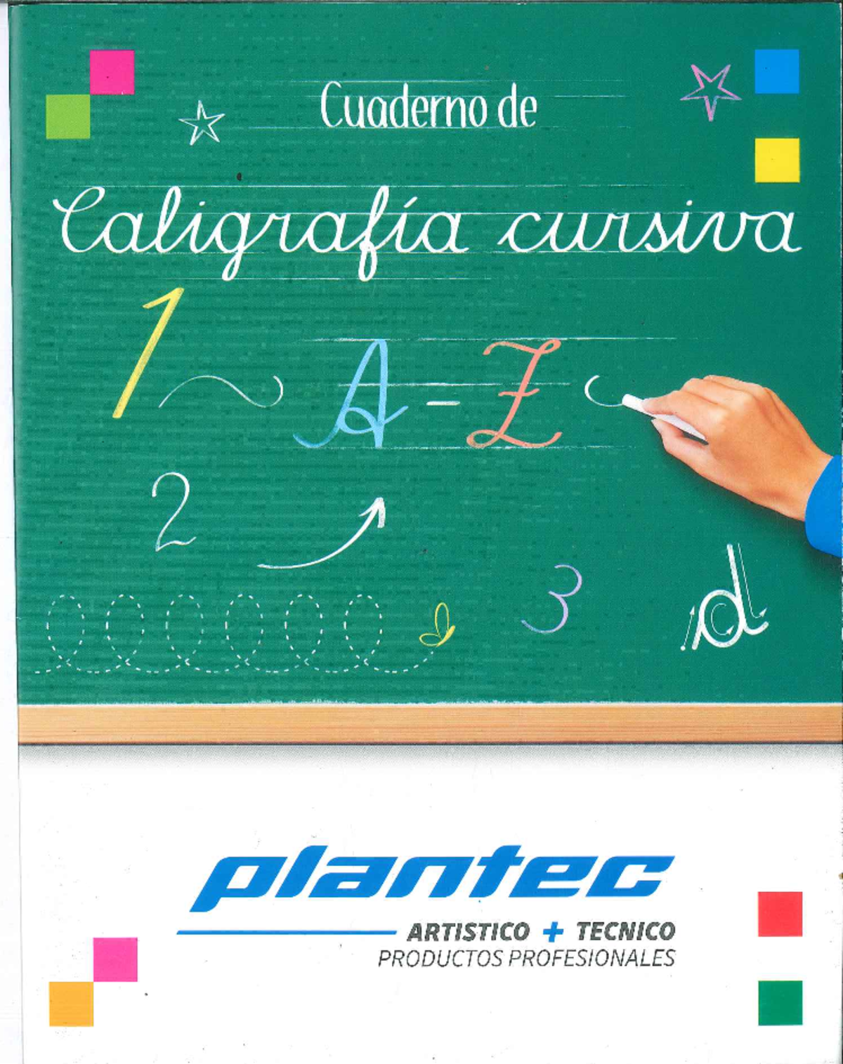 Cuaderno de Caligrafía Cursiva - Plantec 3 d - Document Preview