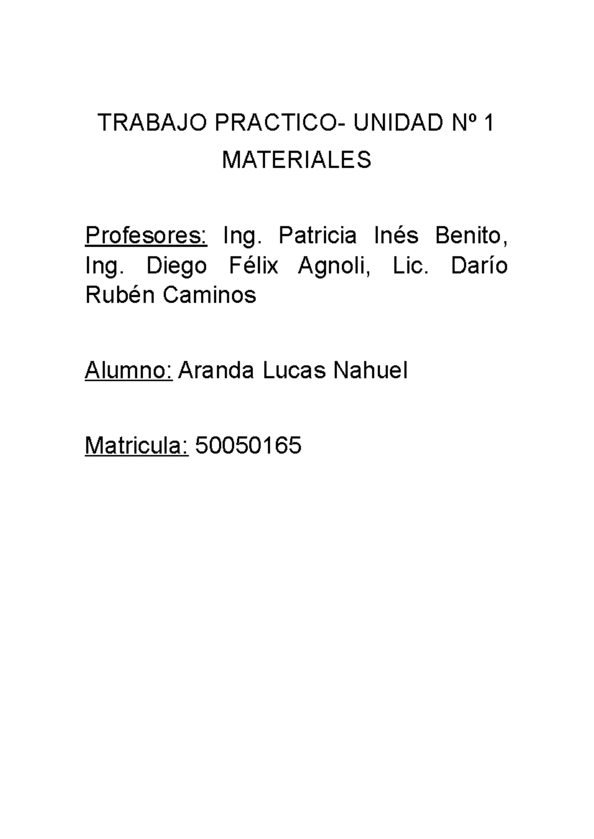 Trabajo Práctico 2: Análisis de Aleaciones y Diagramas de Fases - Studocu