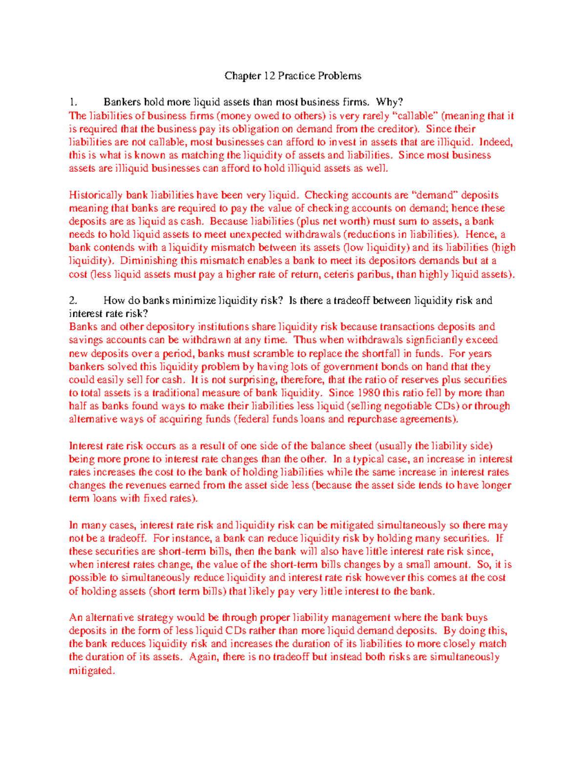 Lec 6 tut - Lec 6 tutorials for 456 - Chapter 12 Practice Problems ...