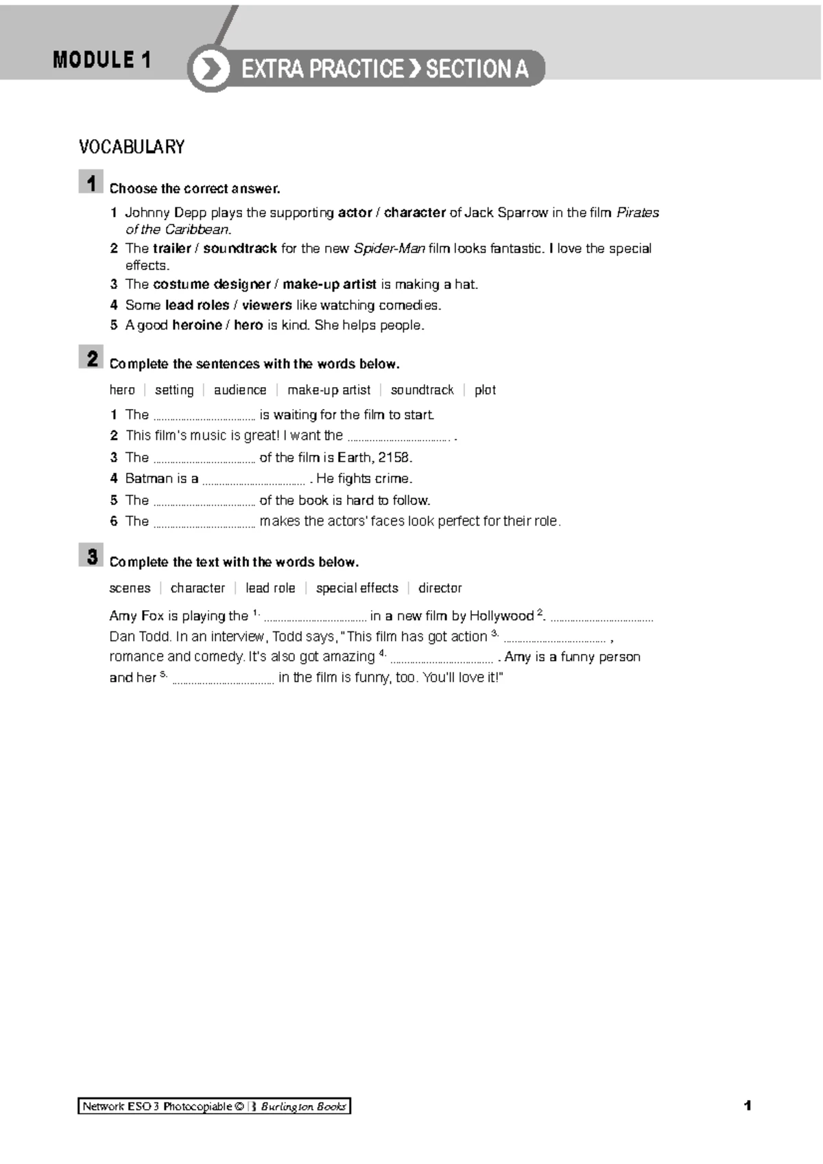 Options 3 Galician Vocabulary List & Glossary from Burlington Books -  Studocu