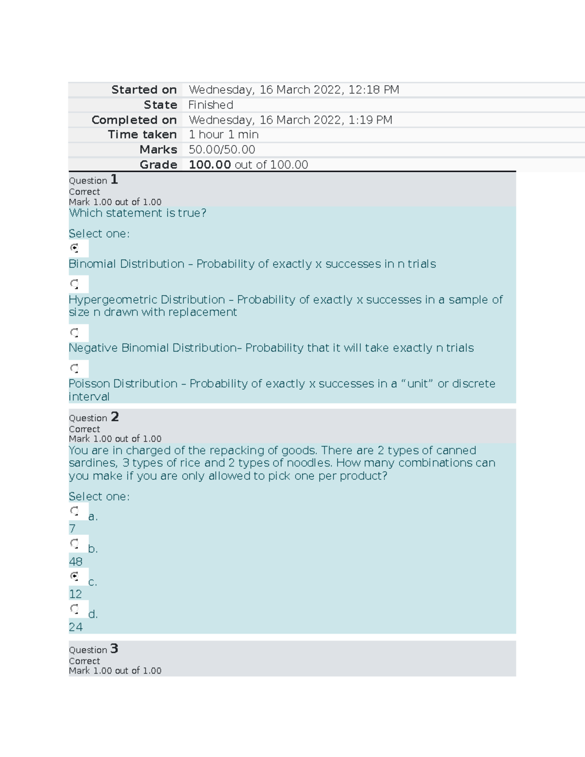 MATH6201 Probability and Statistics Midterm Exam Answers and Analysis ...