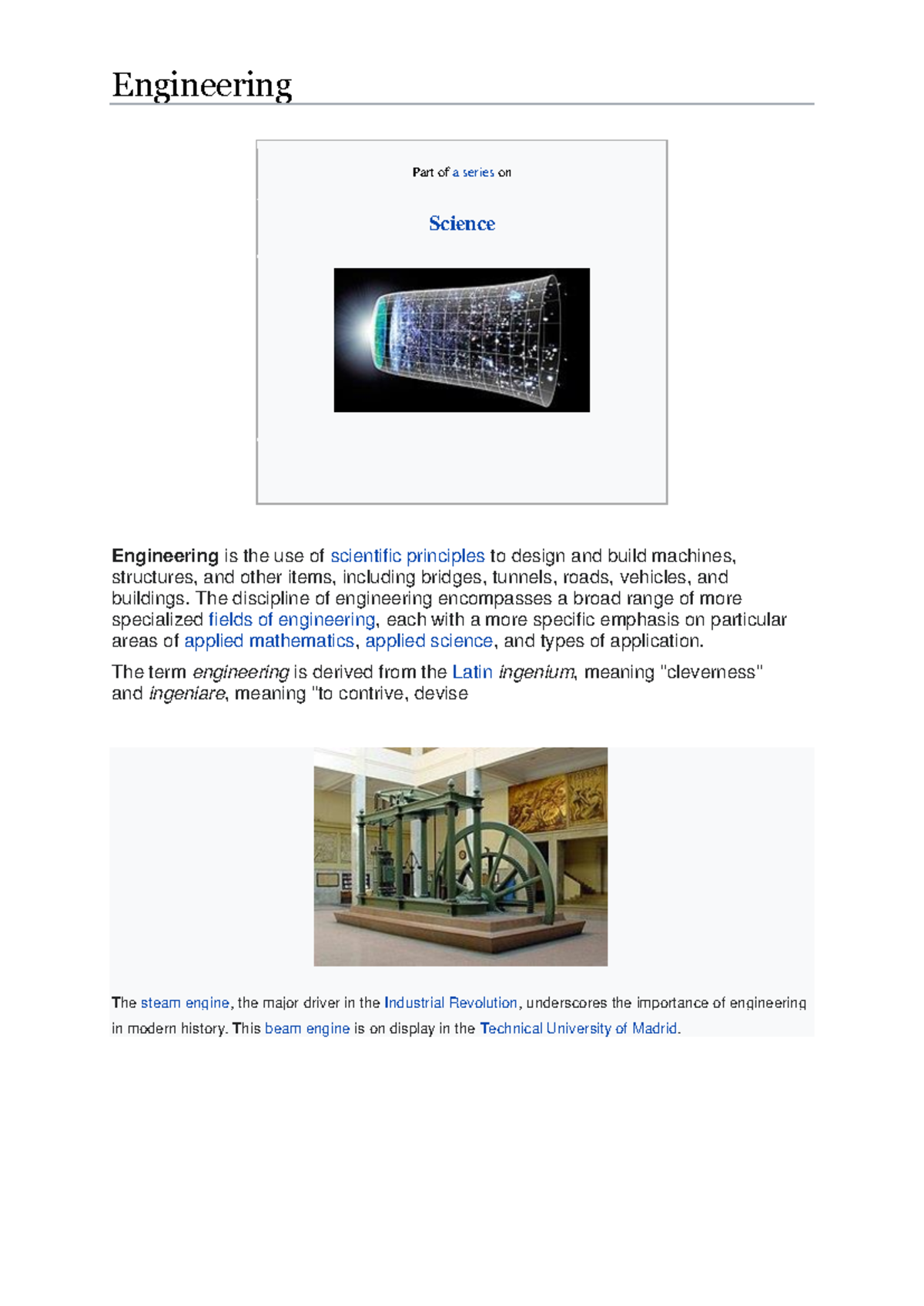 Engineering Overview and History: Principles, Applications, & Fields ...