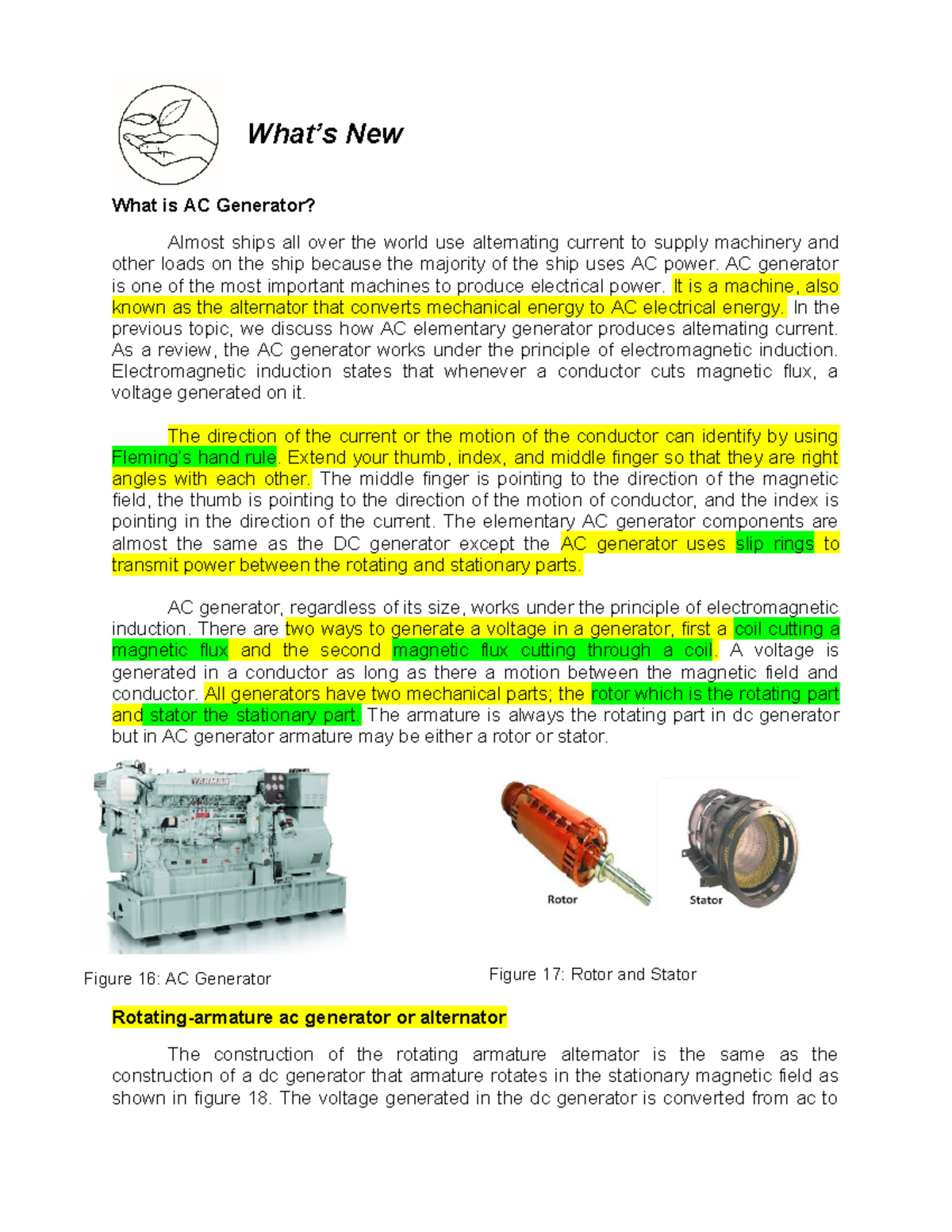 AC Generator: Understanding Principles and Applications in AC Power ...