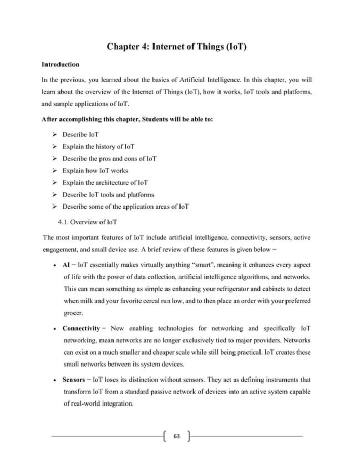 Chapter 4: Introduction to Internet of Things (IoT) Concepts and ...