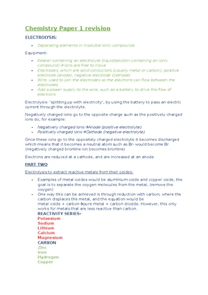 GCSE English Language Paper 1 Revision Notes (AQA) - June 2019 - Studocu