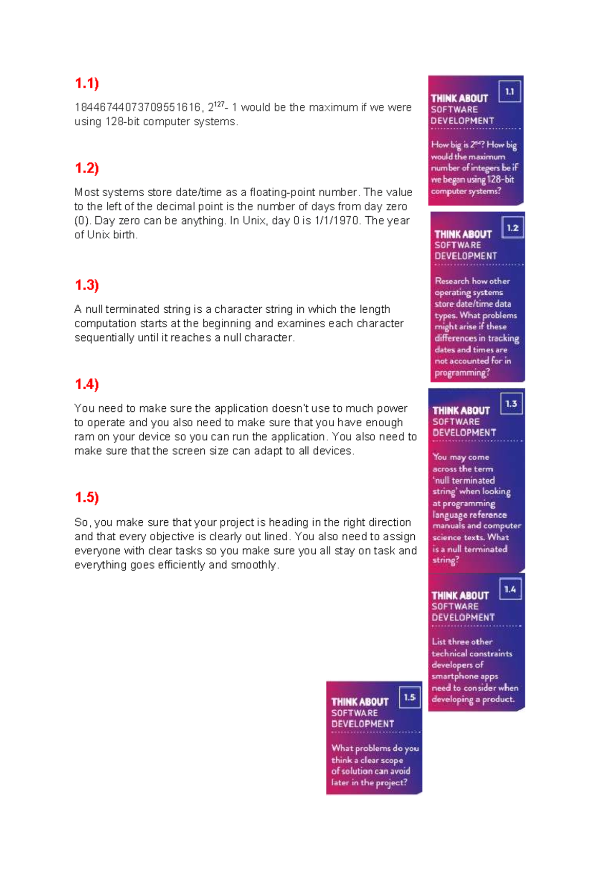 Chapter Solutions for Computer Systems Concepts - Studocu