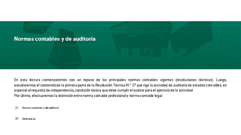 Normas Contables y de Auditoría: Conceptos Clave y Referencias RT 37 ...