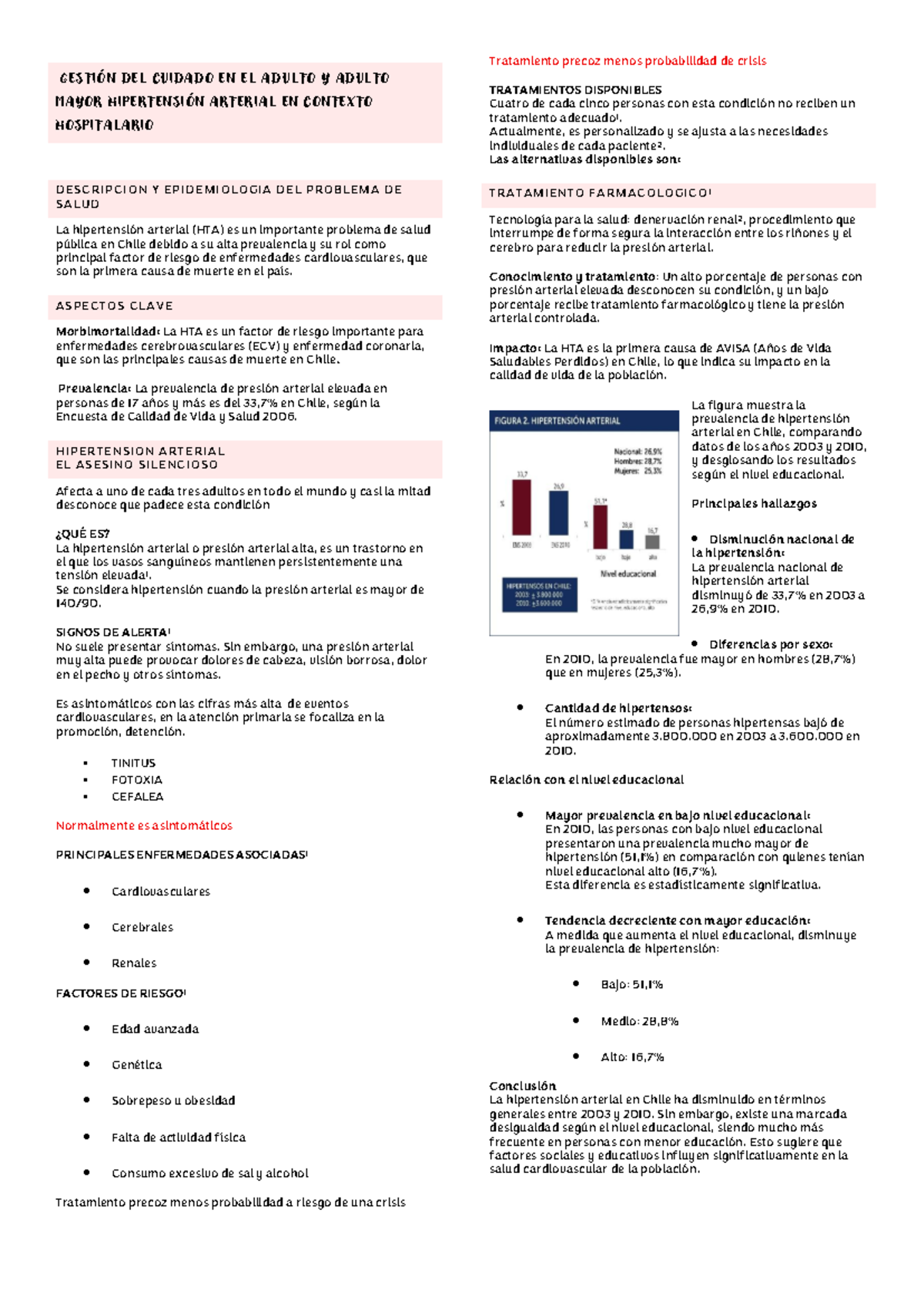 Tratamiento y Manejo de la Hipertensión Arterial en Chile - MQ UUU ...