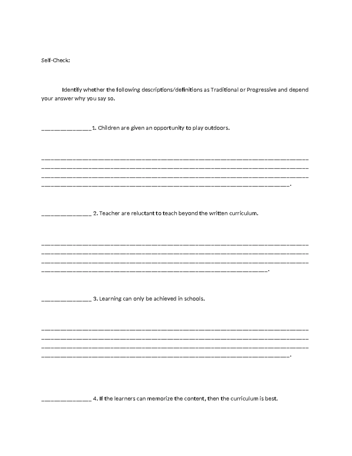 Lesson 2: Understanding Curriculum in PROF ED 4 - Studocu