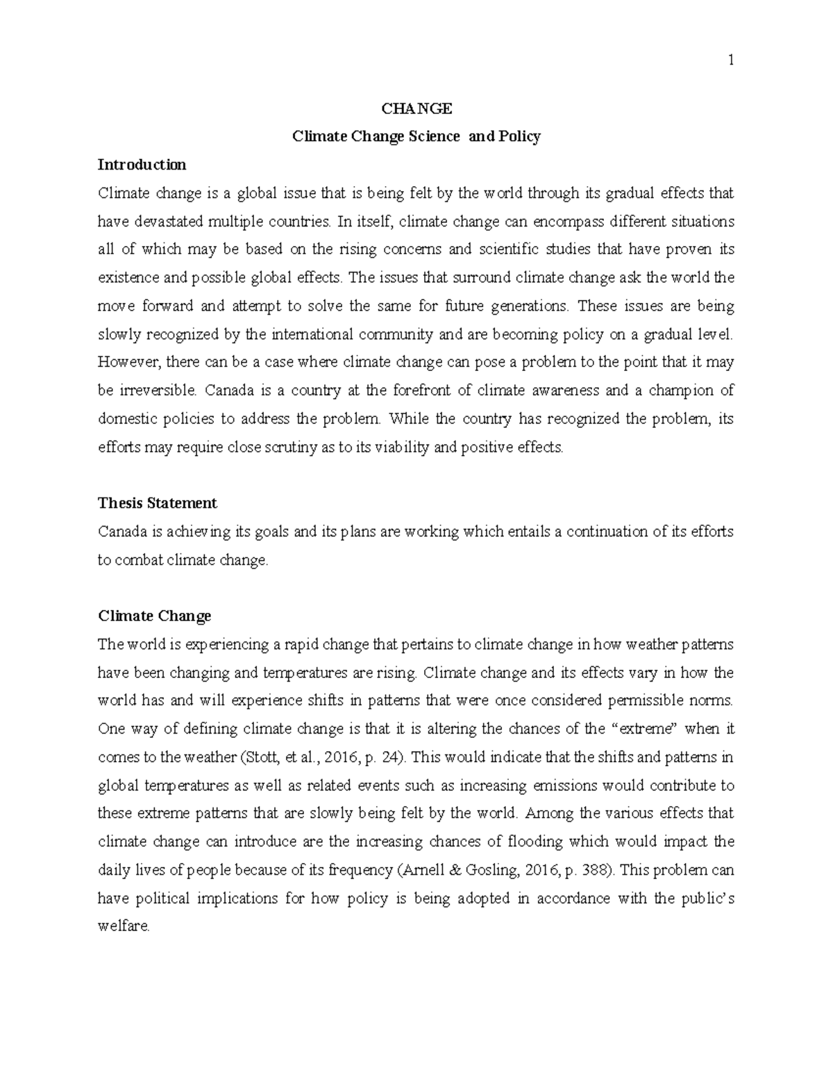 A2261-1 - notes - CHANGE Climate Change Science and Policy Introduction ...