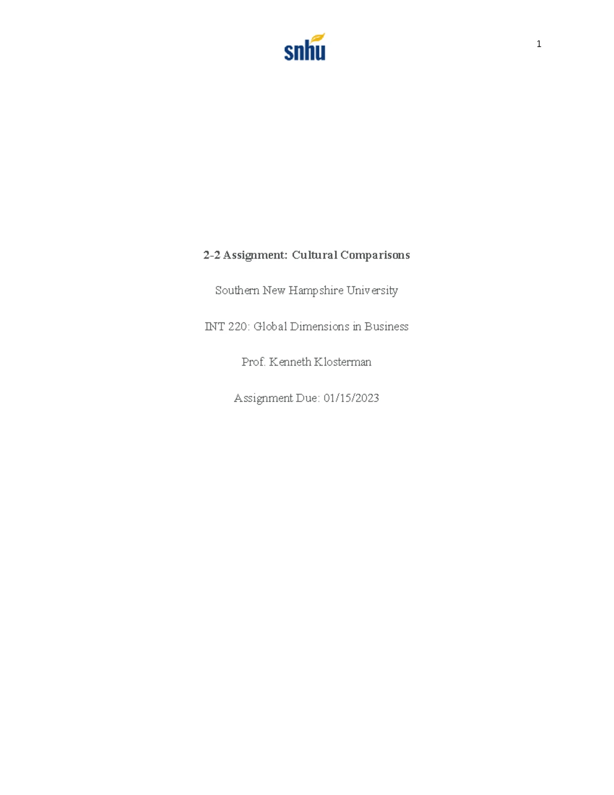 Int 220 module four assignment foreign exchange 4 2 assignment