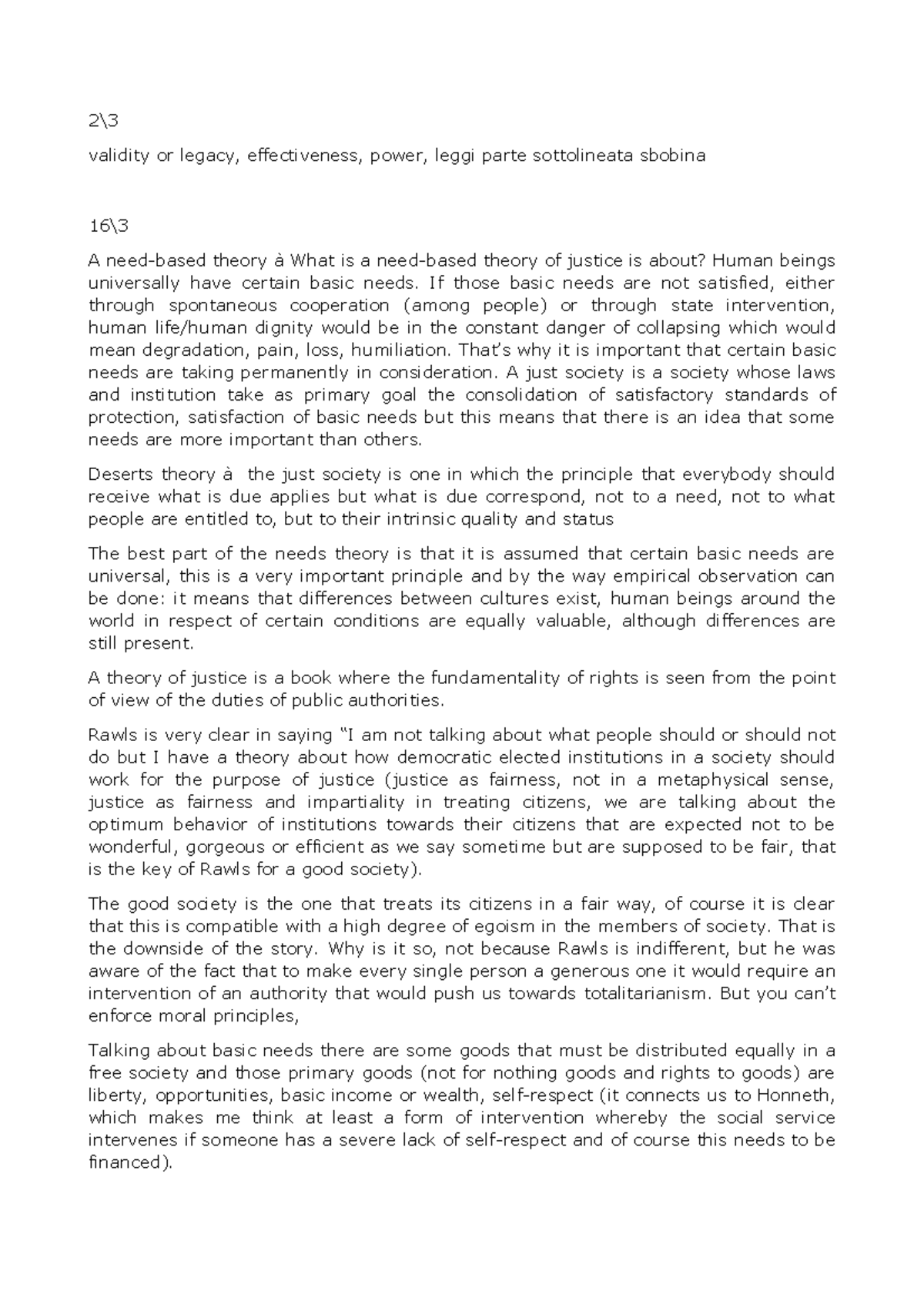 Theory of Human Rights: Lecture Notes and Key Concepts - Studocu