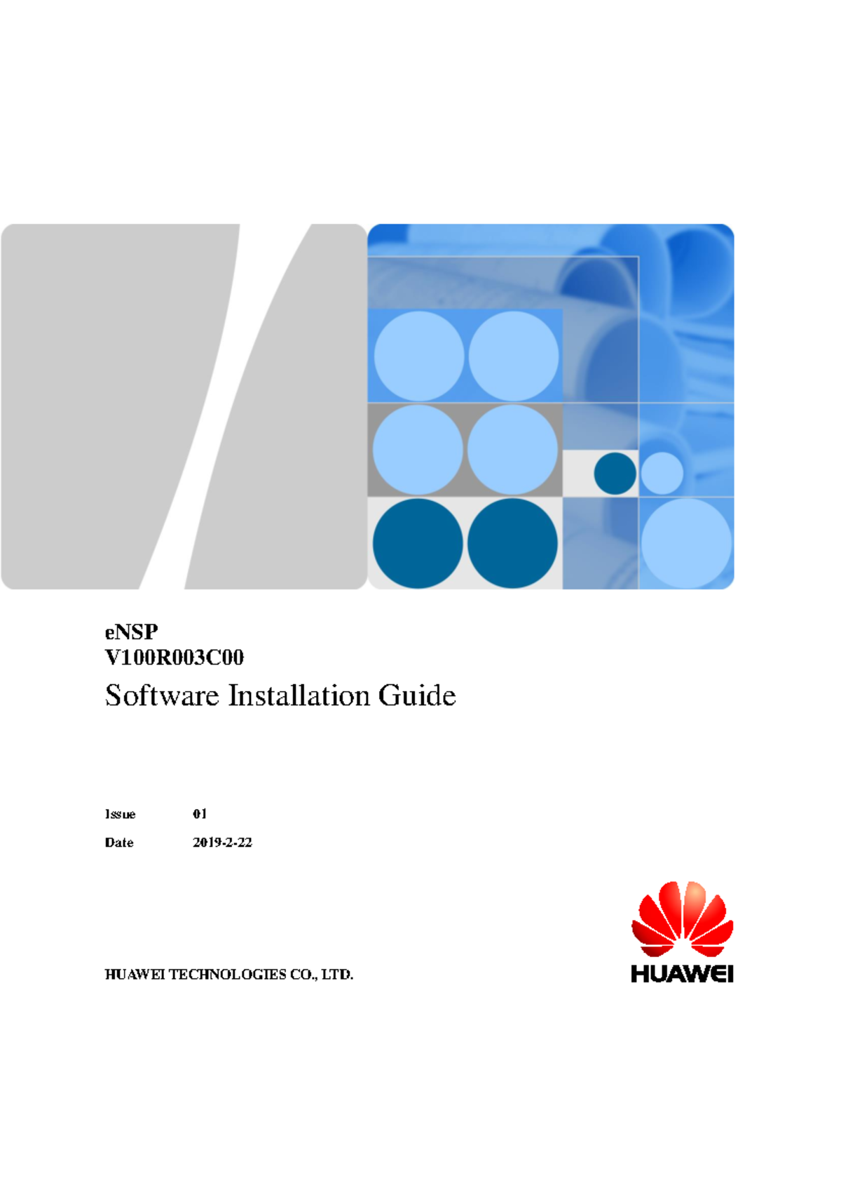 eNSP V100R003C00 Software Installation Guide - Issue 02 Document - Studocu