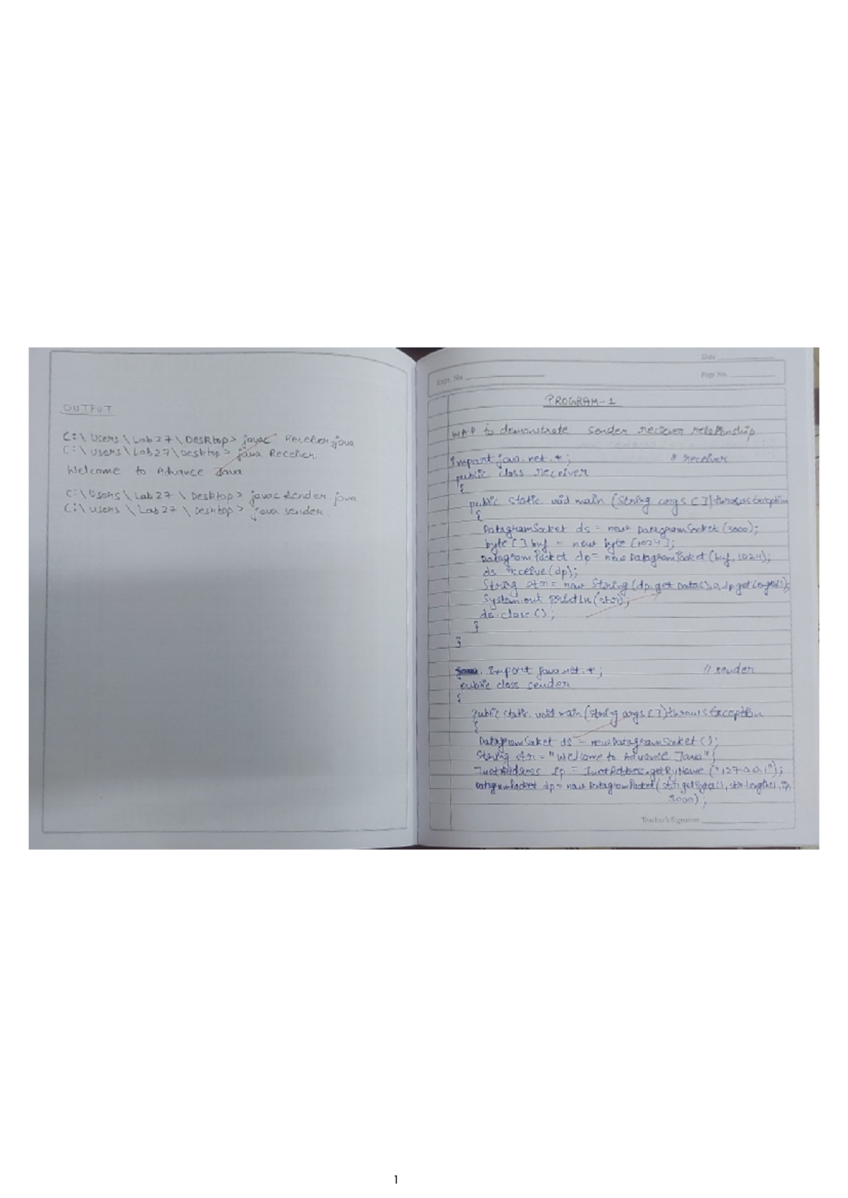 Advanced Java Programming Concepts and Applications - Studocu