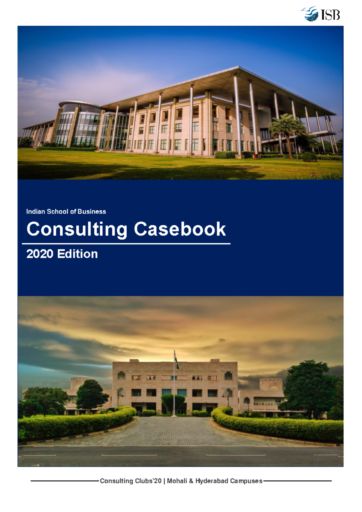 ISB Consulting Casebook 2020 A Guide for Future Aspirants Studocu