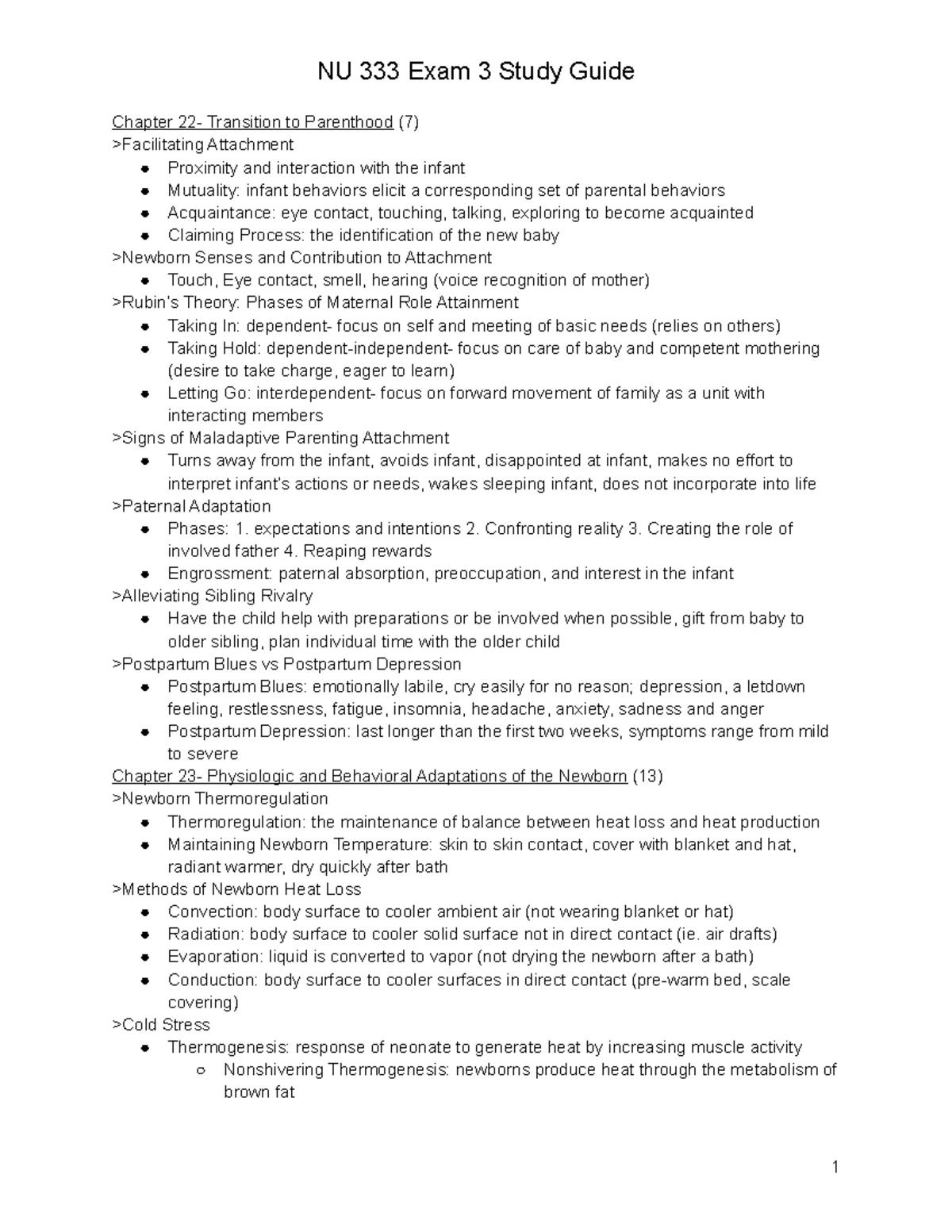 335 EXAM 1 - Study Guide - NU 335 Exam 1 Week 1 PEDIATRIC NURSING What ...