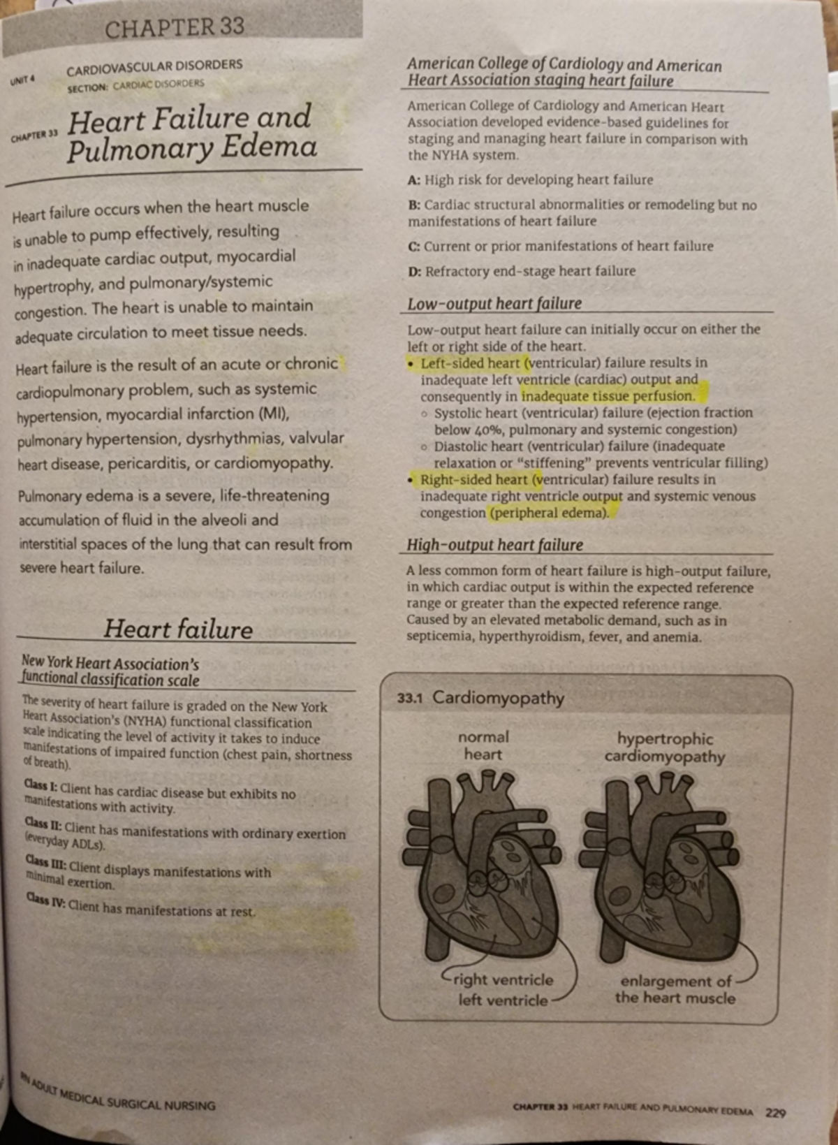 Heart Failure - Summary Med-Surg Success: a Q&A Review Applying ...