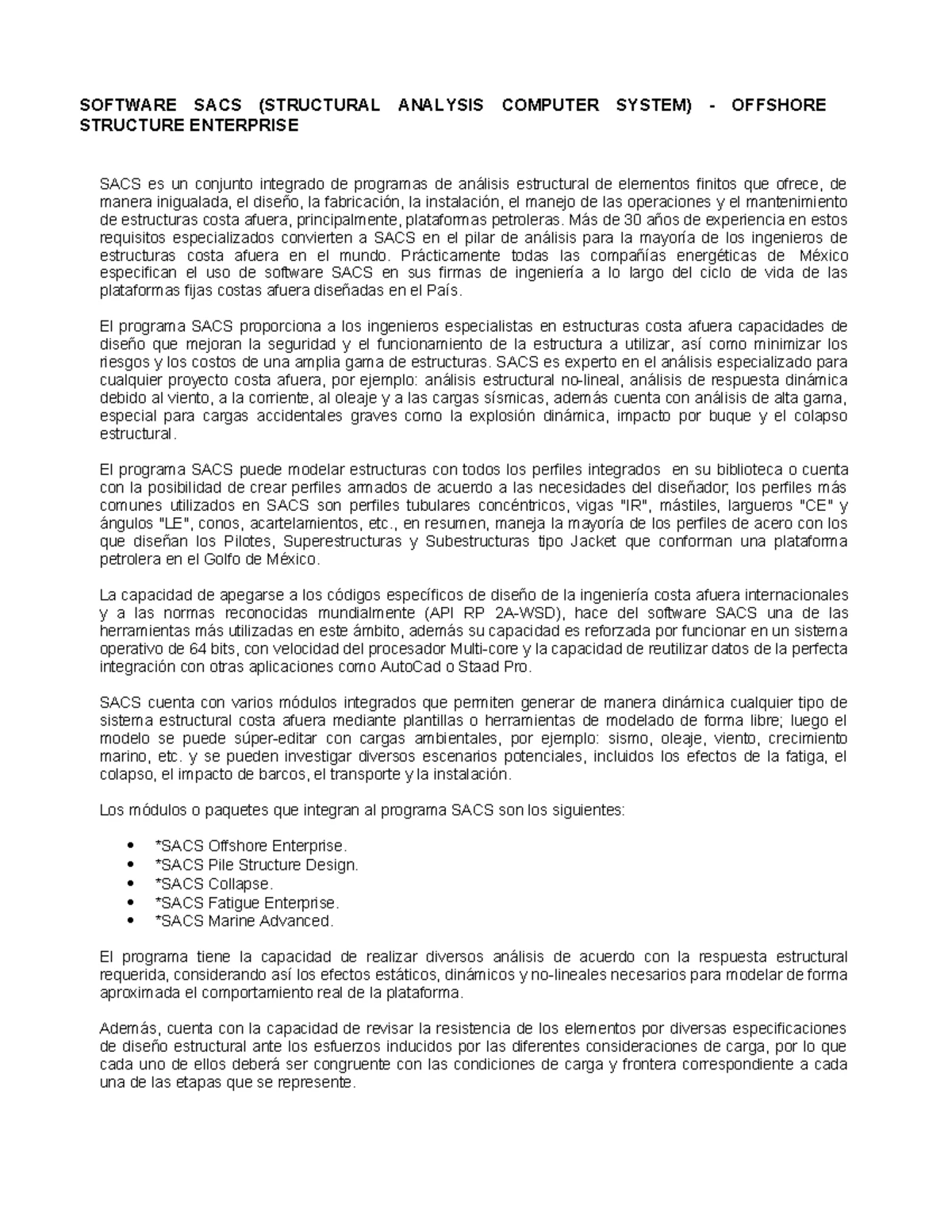 Unidad 2: Construcción de Instalaciones en Explotación de Hidrocarburos ...