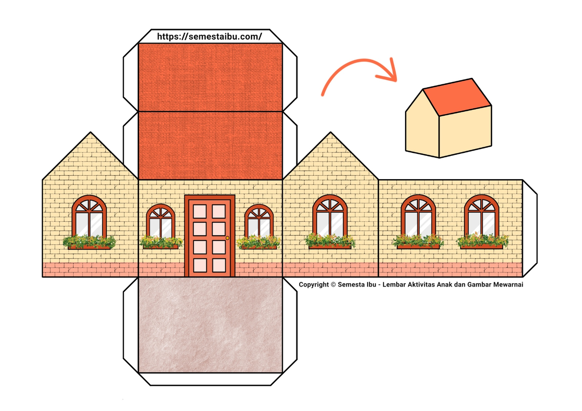 CASA 1 - papercraft casa 1 - Document Preview