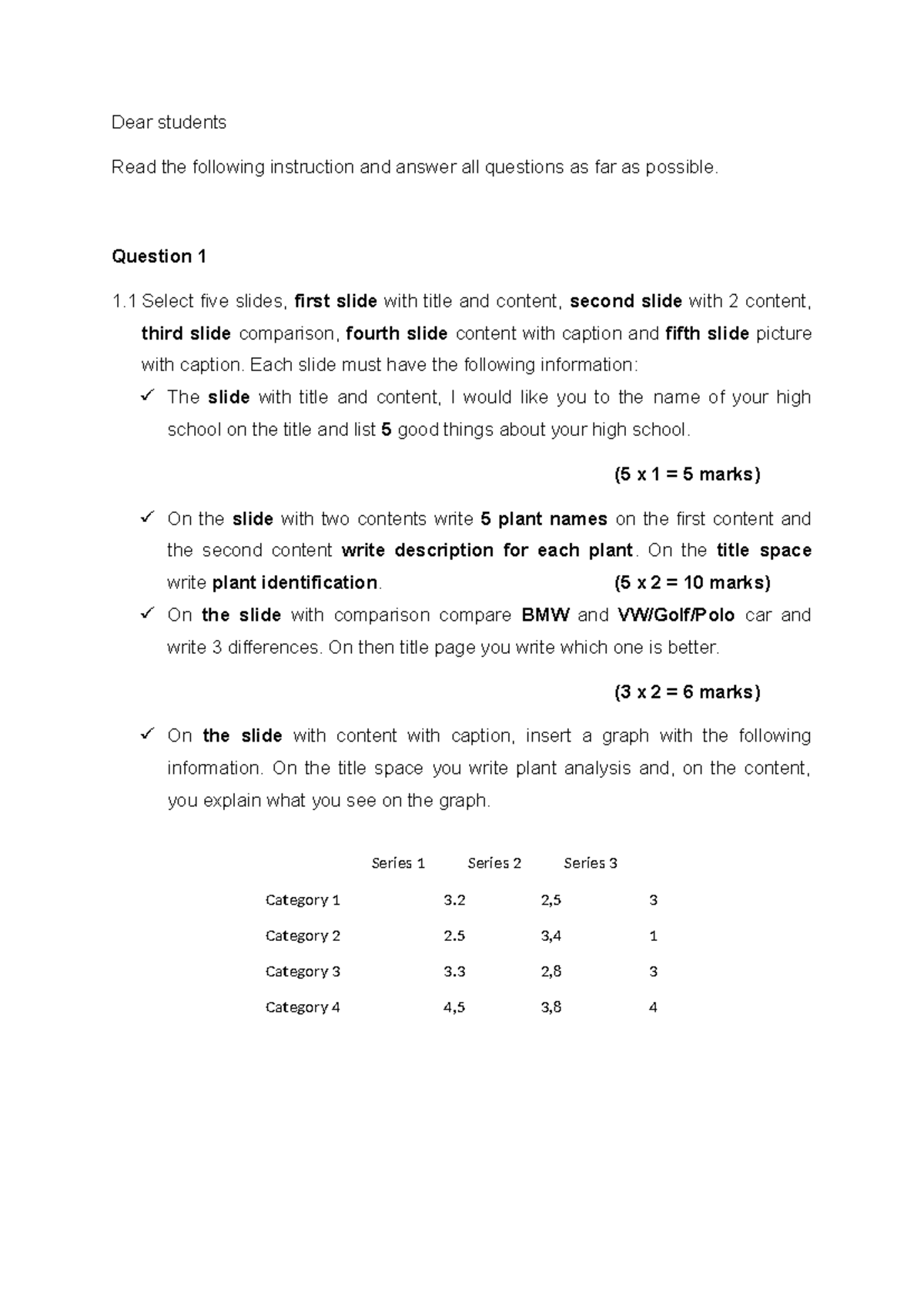 Assignment 2: Slide Presentation Instructions and Content Guidelines ...